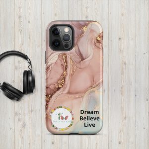Tough Case for iPhone® - latte marble