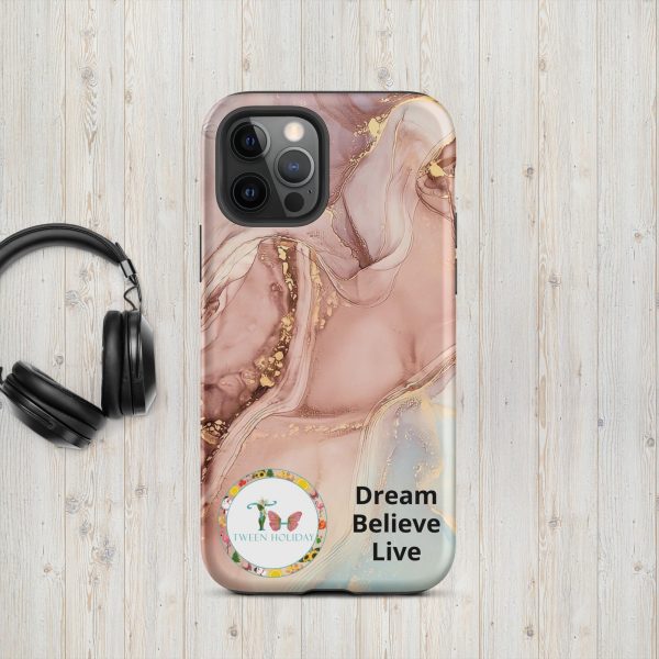 Tough Case for iPhone® - latte marble
