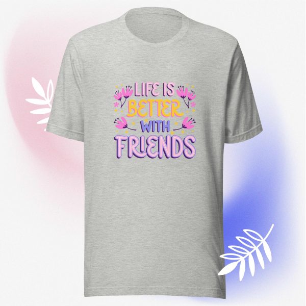 Unisex t-shirt - Celebrating Friendship - Image 2