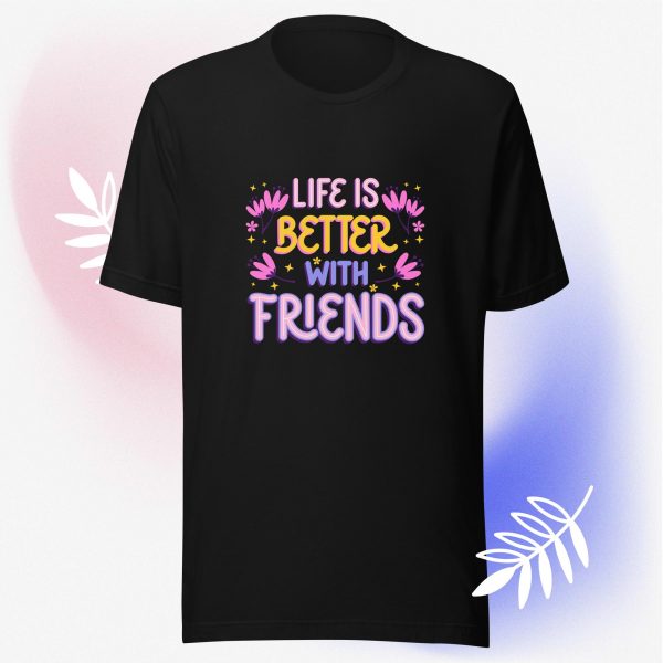 Unisex t-shirt - Celebrating Friendship - Image 3