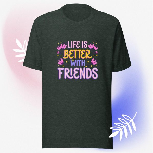 Unisex t-shirt - Celebrating Friendship - Image 5