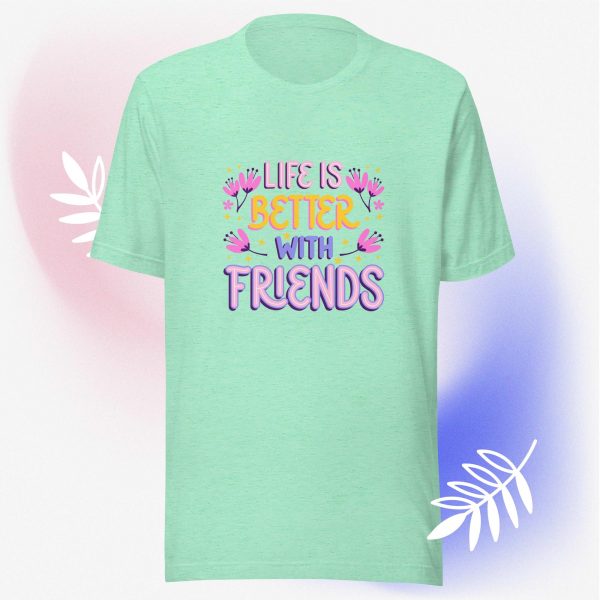 Unisex t-shirt - Celebrating Friendship - Image 7
