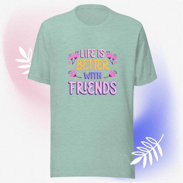 Unisex t-shirt - Celebrating Friendship - Image 8