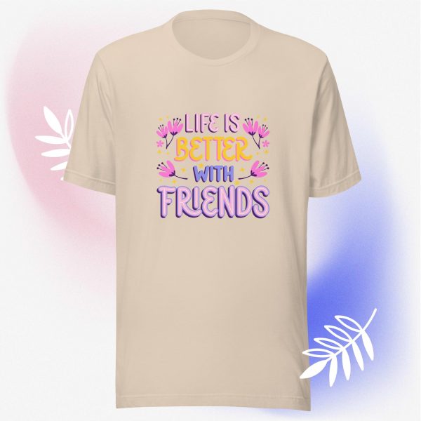 Unisex t-shirt - Celebrating Friendship - Image 15