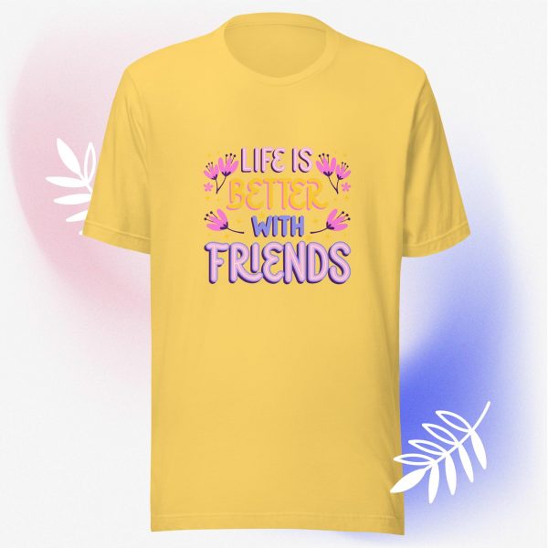 Unisex t-shirt - Celebrating Friendship - Image 17