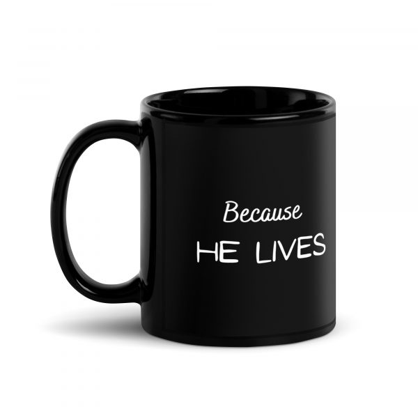 Black Glossy Mug - Image 2
