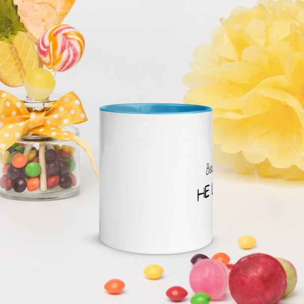 Colourful Mug Because He Lives - Image 18