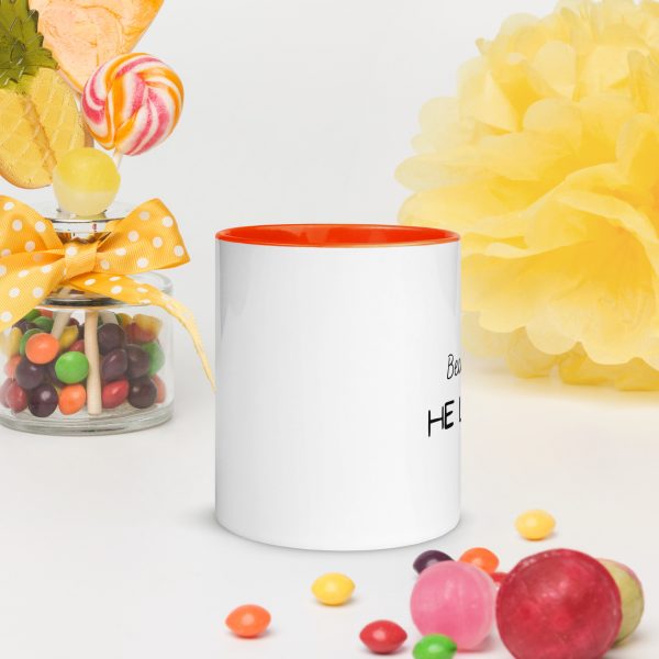 Colourful Mug Because He Lives - Image 15